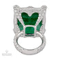 49.97 ct. Zambian Emerald & Diamond Ring by Spectra Fine Jewelry