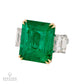 28.65 ct. Colombian Emerald & Diamond Ring by Spectra Fine Jewelry