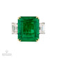 28.65 ct. Colombian Emerald & Diamond Ring by Spectra Fine Jewelry