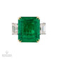 28.65 ct. Colombian Emerald & Diamond Ring by Spectra Fine Jewelry