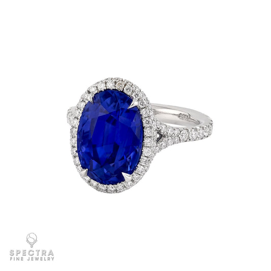 Spectra Fine Jewelry 8.0 ct. Ceylon Royal Blue Sapphire Ring