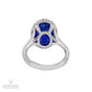 Spectra 8.0 ct. Ceylon Royal Blue Sapphire Ring