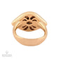 Diamond & Gemstones Evil Eye Ring in 14K Yellow Gold