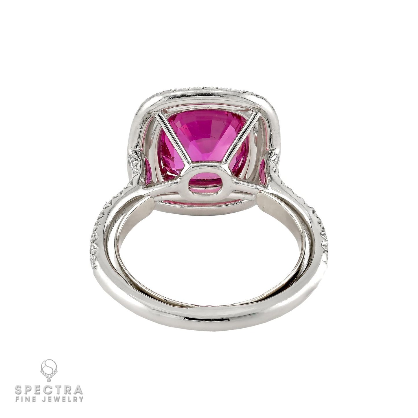 Tiffany & Co. Soleste 4.42ct Pink Sapphire & Diamond Ring
