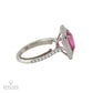 Tiffany & Co. Soleste 4.42ct Pink Sapphire & Diamond Ring