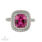 Tiffany & Co. Soleste 4.42ct Pink Sapphire & Diamond Ring