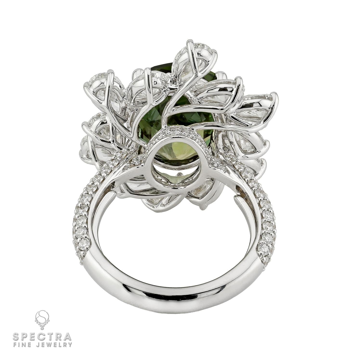 8.11 ct. Ceylon Alexandrite & Diamond Ring