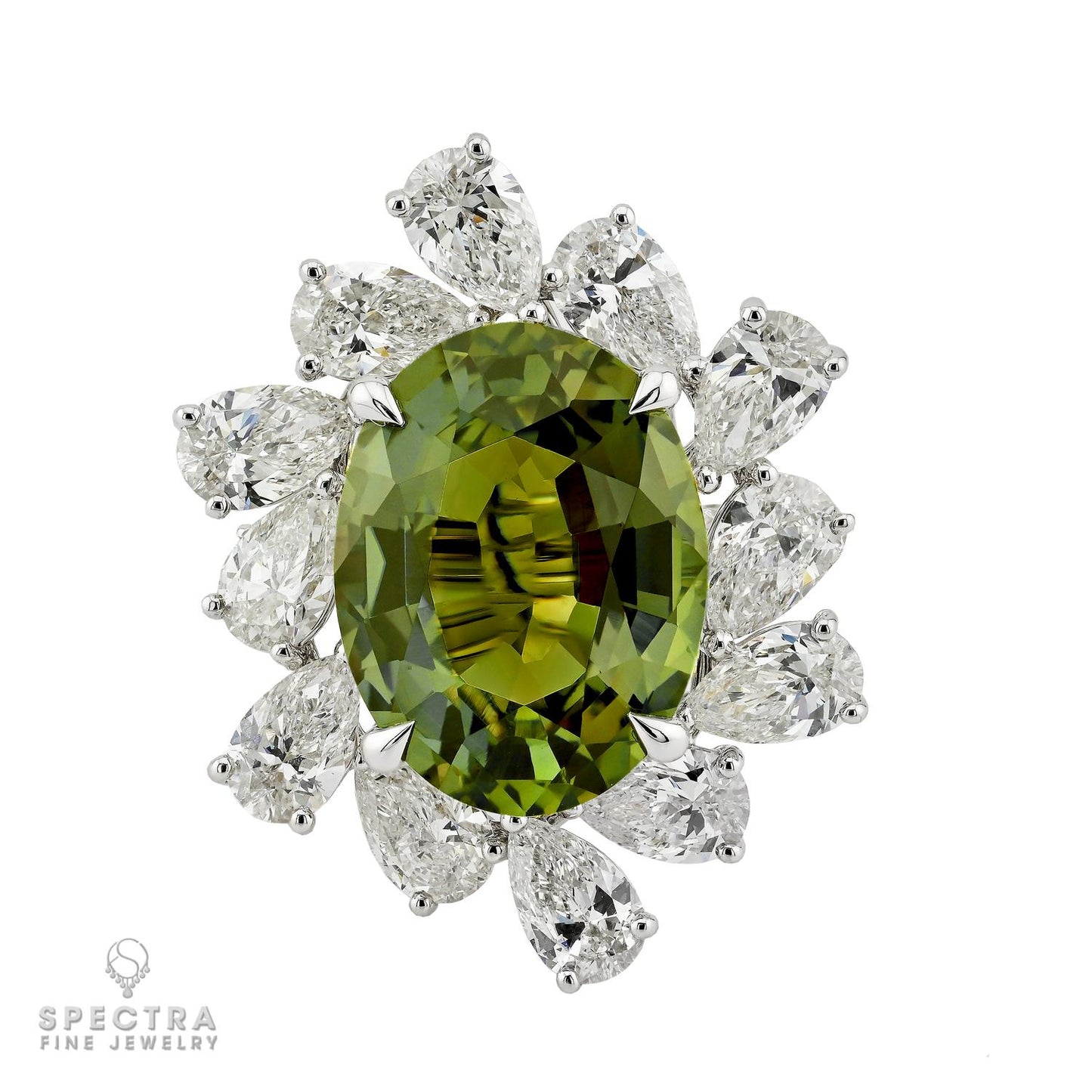 8.11 ct. Ceylon Alexandrite & Diamond Ring