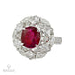5.06 ct. No-Heat Burma Ruby & Diamond Ring | Spectra