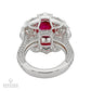5.06 ct. No-Heat Burma Ruby & Diamond Ring | Spectra