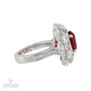 5.06 ct. No-Heat Burma Ruby & Diamond Ring | Spectra