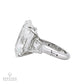 Graff 13.11ct Oval Diamond Engagement Ring GIA H VS1 Platinum