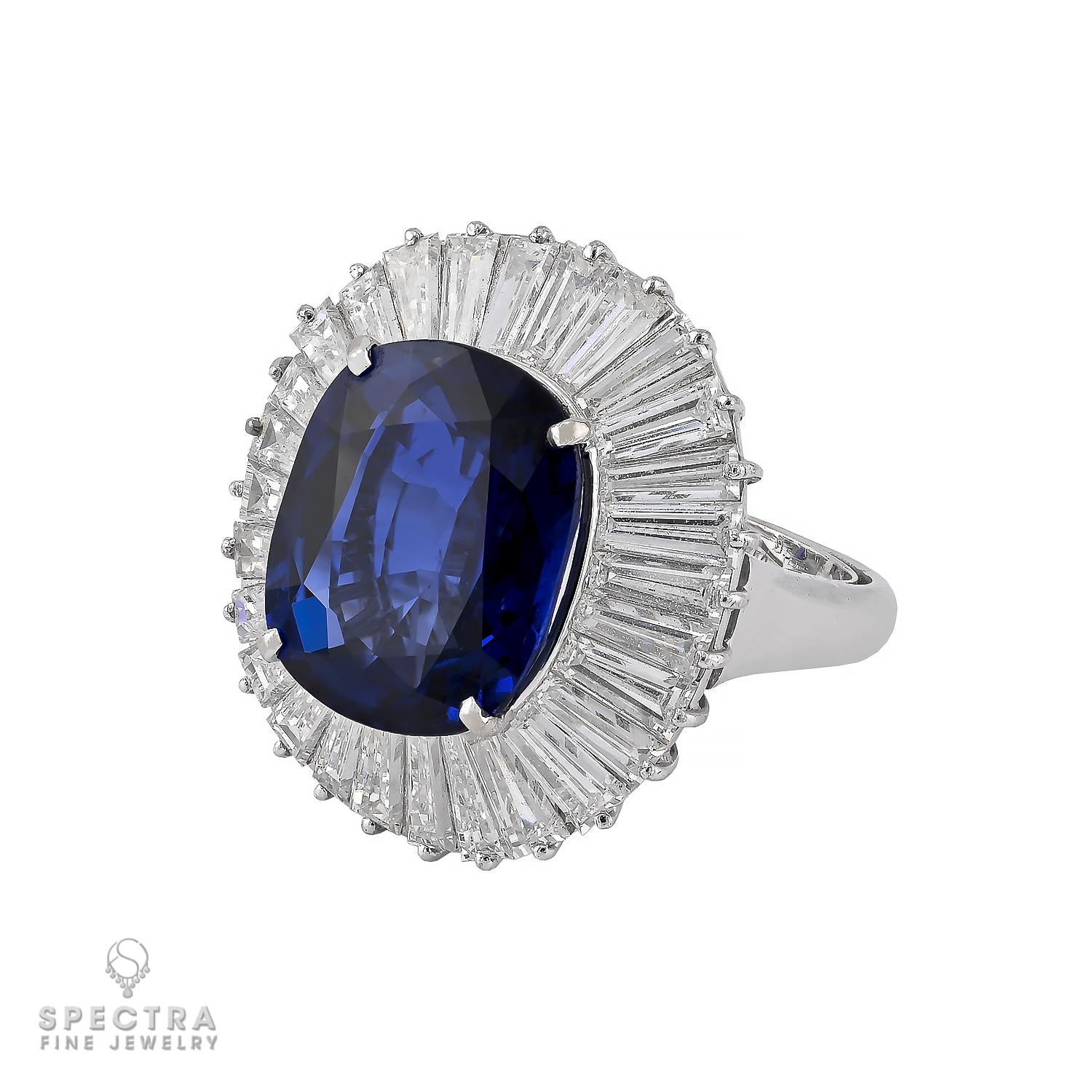 Mouawad Contemporary Sapphire Diamond Halo Demi Parure Suite