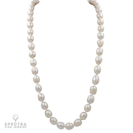Baroque South Sea Pearl Necklace & Bracelet Set