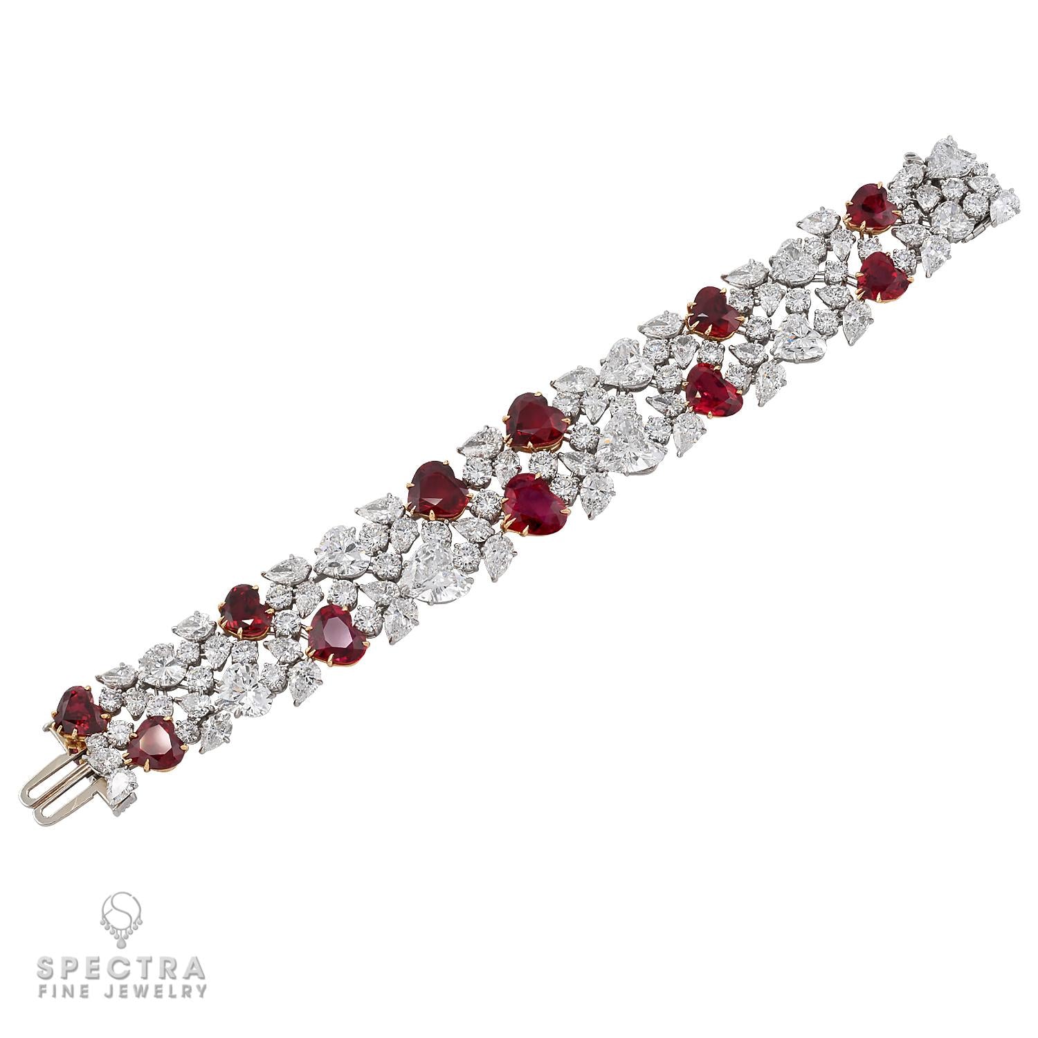Harry Winston Ruby Diamond Necklace Suite | Signed Luxury Jewelry