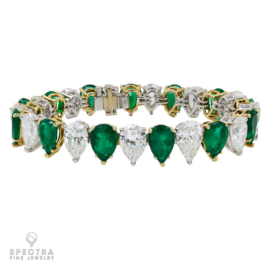 Bulgari Colombian Emerald Diamond Suite
