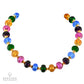 Marina B Multi-Colored Quartz Necklace & Earrings Suite | 18k Gold