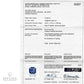 Spectra Fine Jewelry 10 Carat Burma Sapphire No Heat Diamond Ring