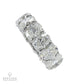 Spectra Fine Jewelry 11.73 cts. Oval Diamond Eternity Wedding Band
