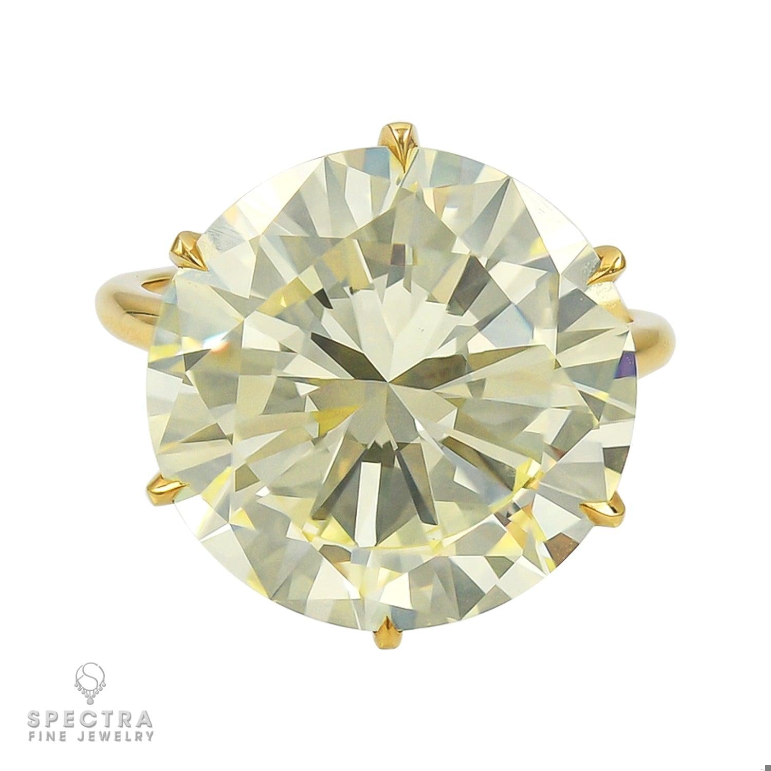 Spectra Fine Jewelry 14.50ct Diamond Solitaire Engagement Ring