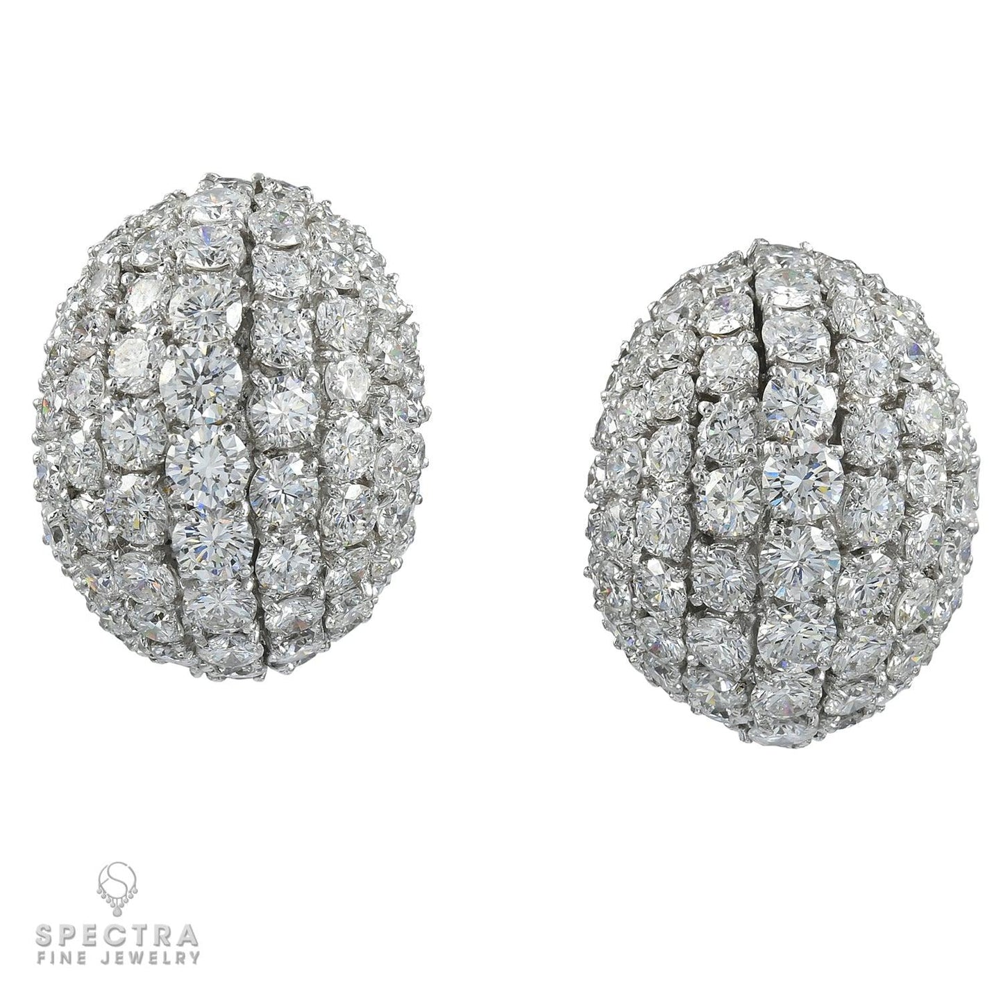 Spectra Fine Jewelry 14.5 Carat Dome Earrings