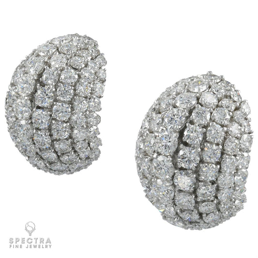 Spectra Fine Jewelry 14.5 Carat Dome Earrings