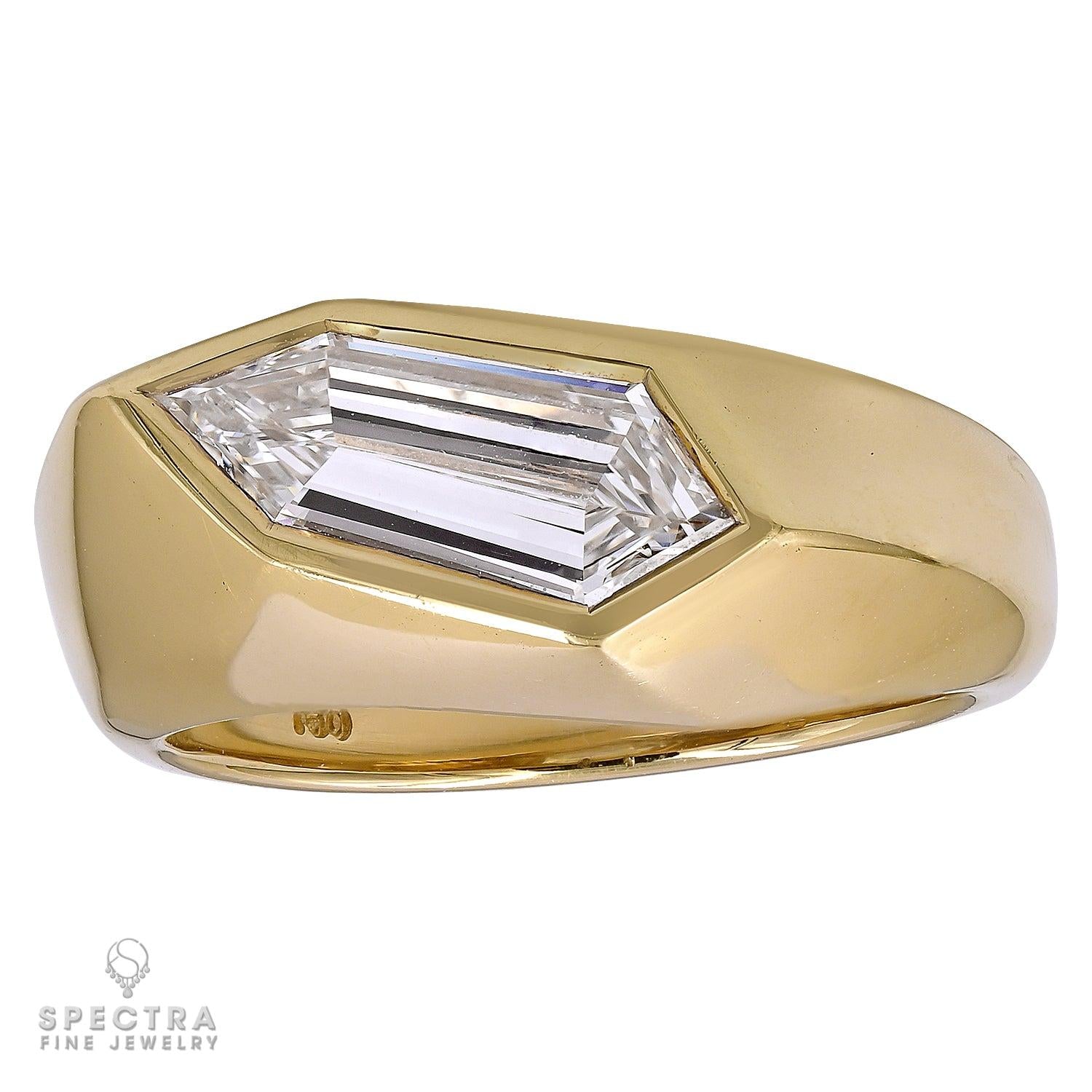 Spectra Fine Jewelry 1.50ct Kite Shape Diamond Ring