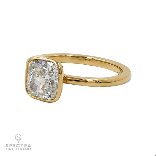 Spectra Fine Jewelry 2.04ct Cushion Diamond Solitaire Engagement Ring