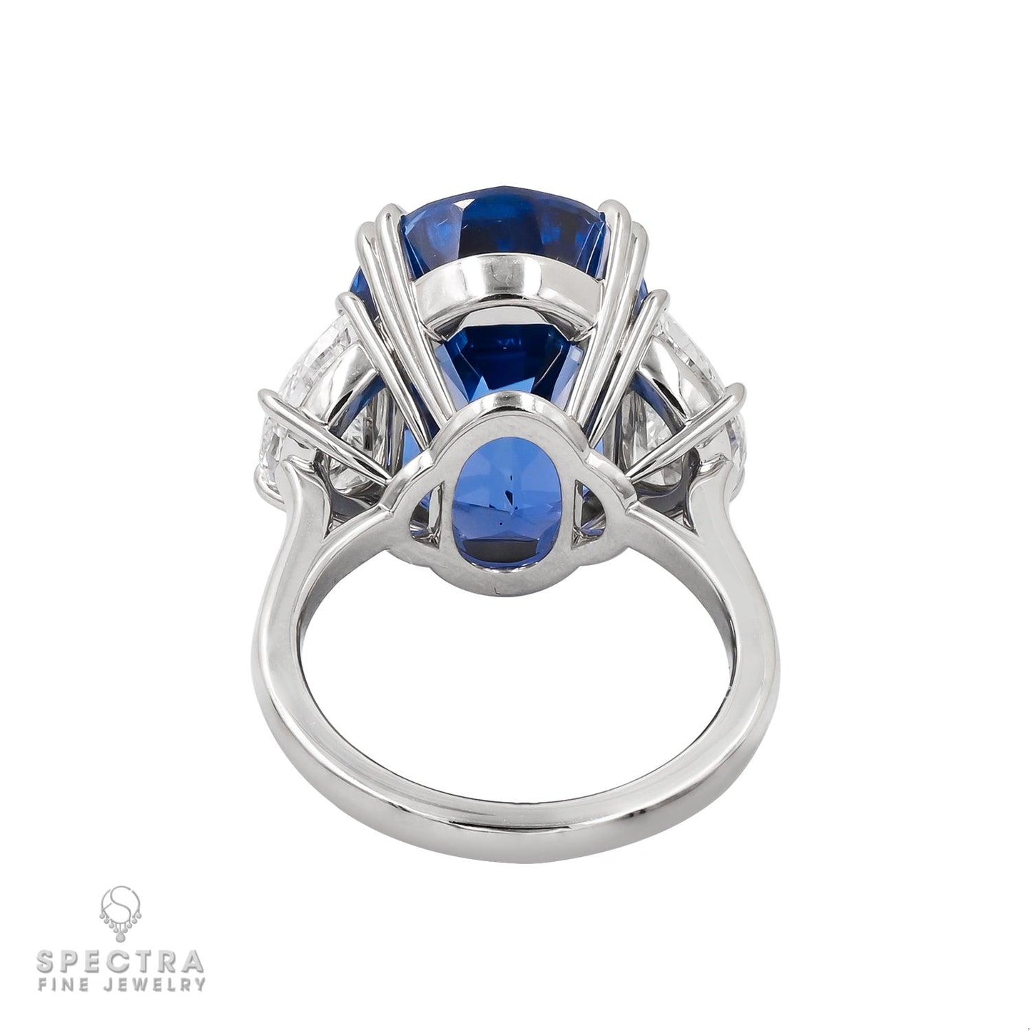 Spectra Fine Jewelry 20.63 cts. Sapphire and Diamond Ring