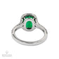 Spectra Fine Jewelry 2.26cts Emerald and Diamond Ring