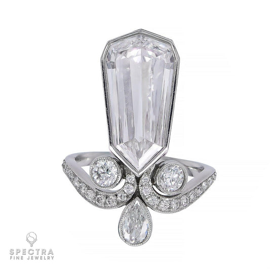 Spectra Fine Jewelry 3.12ct Kite Diamond Cocktail Engagement Ring