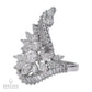 Spectra Fine Jewelry 5.29 cts. Diamond Cluster Cocktail Ring