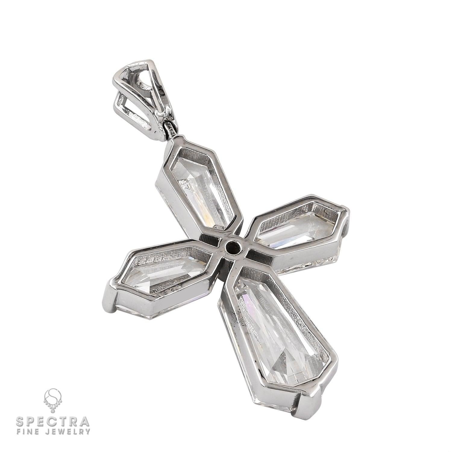 Spectra Fine Jewelry 5.92ct Kite-shaped Diamond Pendant