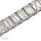 Spectra Fine Jewelry 60cts Emerald-Cut Diamond Tennis Bracelet