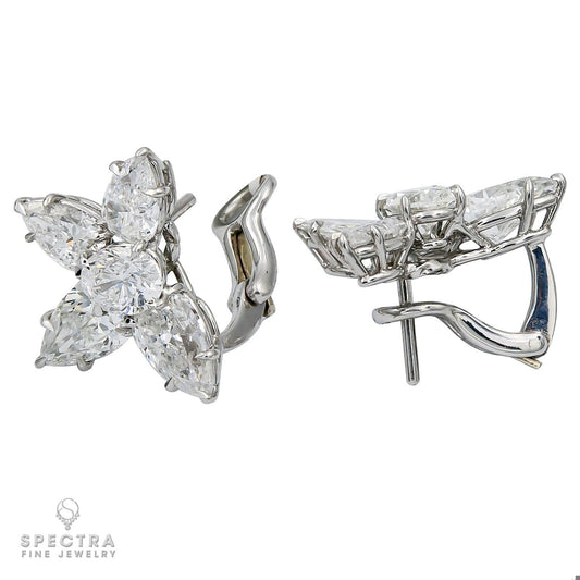 Spectra Fine Jewelry 7.20ct Diamond Cluster Earrings