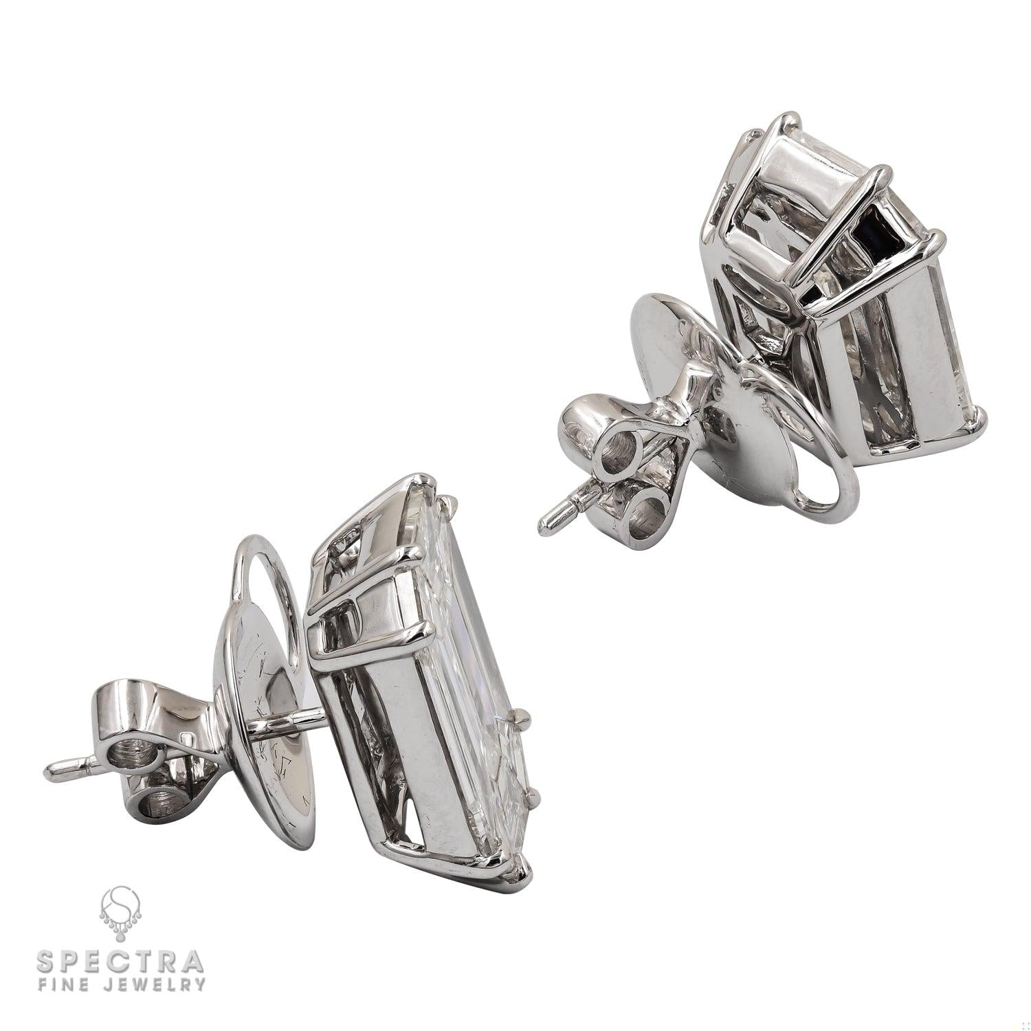 Spectra Fine Jewelry 7.43ct Diamond Illusion Stud Earrings