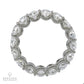 Spectra Fine Jewelry 8.08cts Oval Diamond Eternity Wedding Band Ring