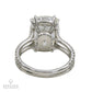 Spectra Fine Jewelry 8.86ct Cushion Diamond Engagement Ring