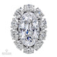 Spectra Fine Jewelry 8.91ct Oval Diamond Ring