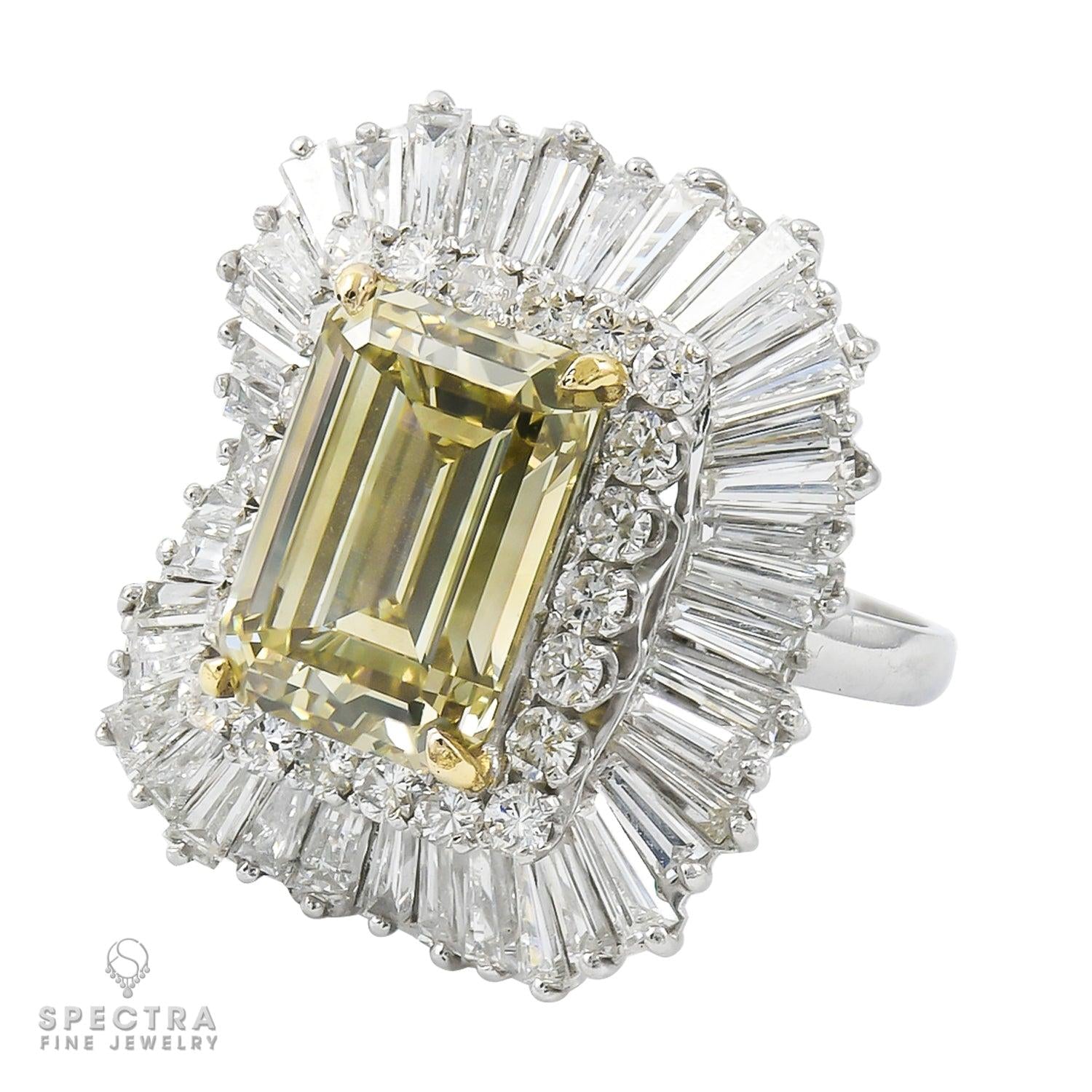 Spectra Fine Jewelry 9.01ct Brown Diamond Engagement Ring