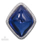 Spectra Fine Jewelry Certified 38.53 Carat Sugarloaf Sapphire Diamond Ring