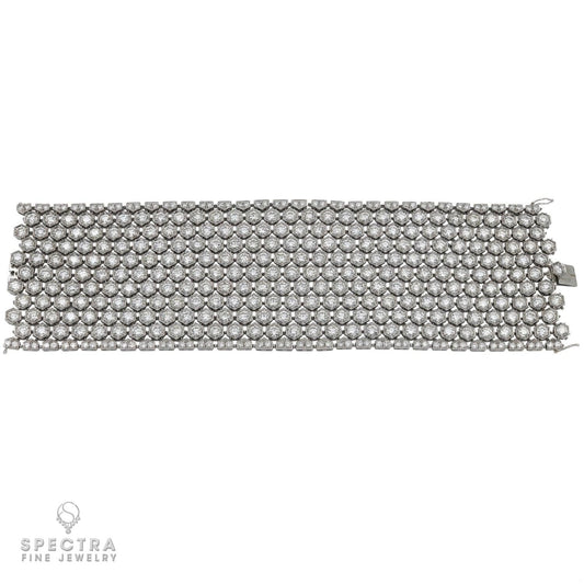 Spectra Fine Jewelry Diamond Articulated Wide Bracelet