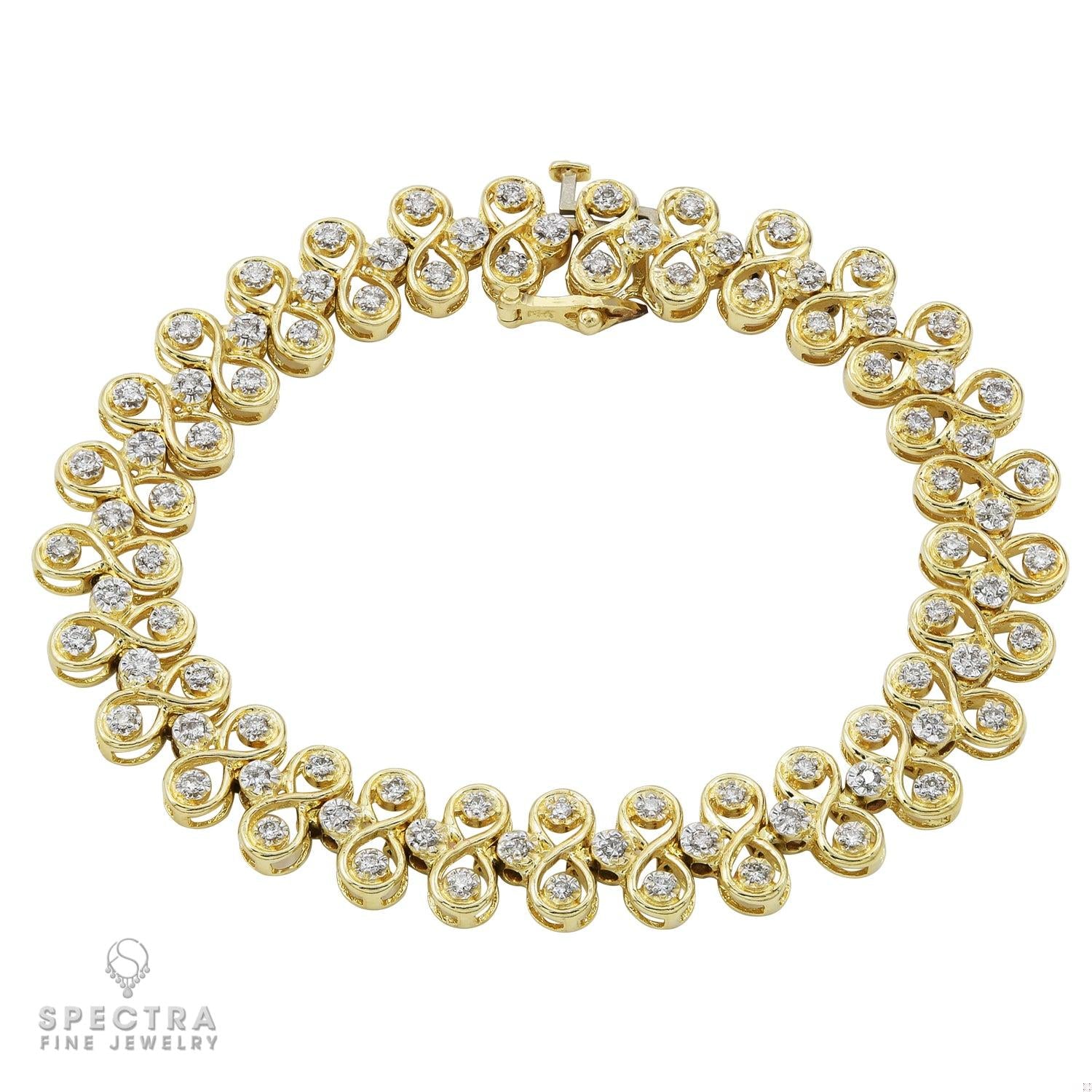 Spectra Fine Jewelry Diamond Bracelet 2.61 cts.