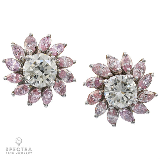 Spectra Fine Jewelry Diamond Flower Stud Earrings