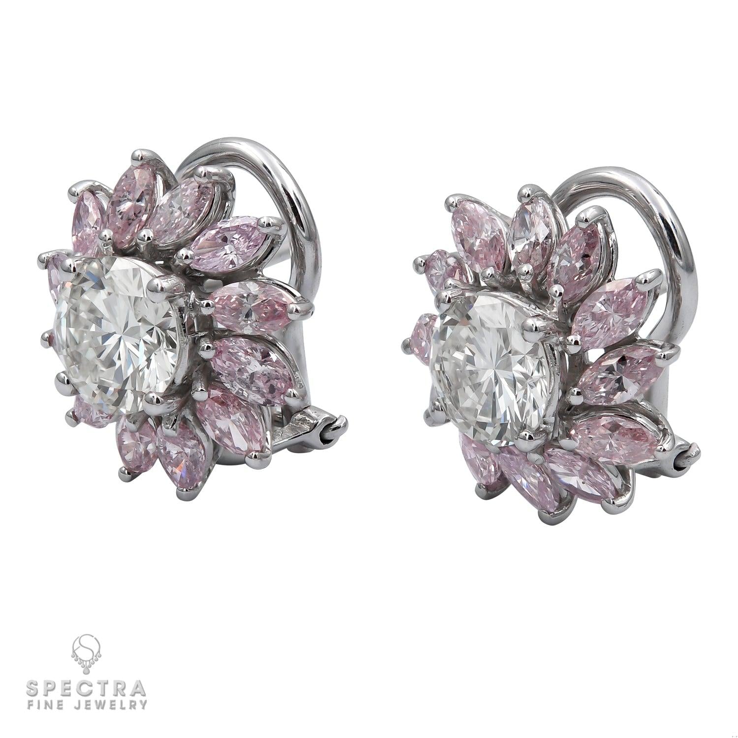 Spectra Fine Jewelry Diamond Flower Stud Earrings