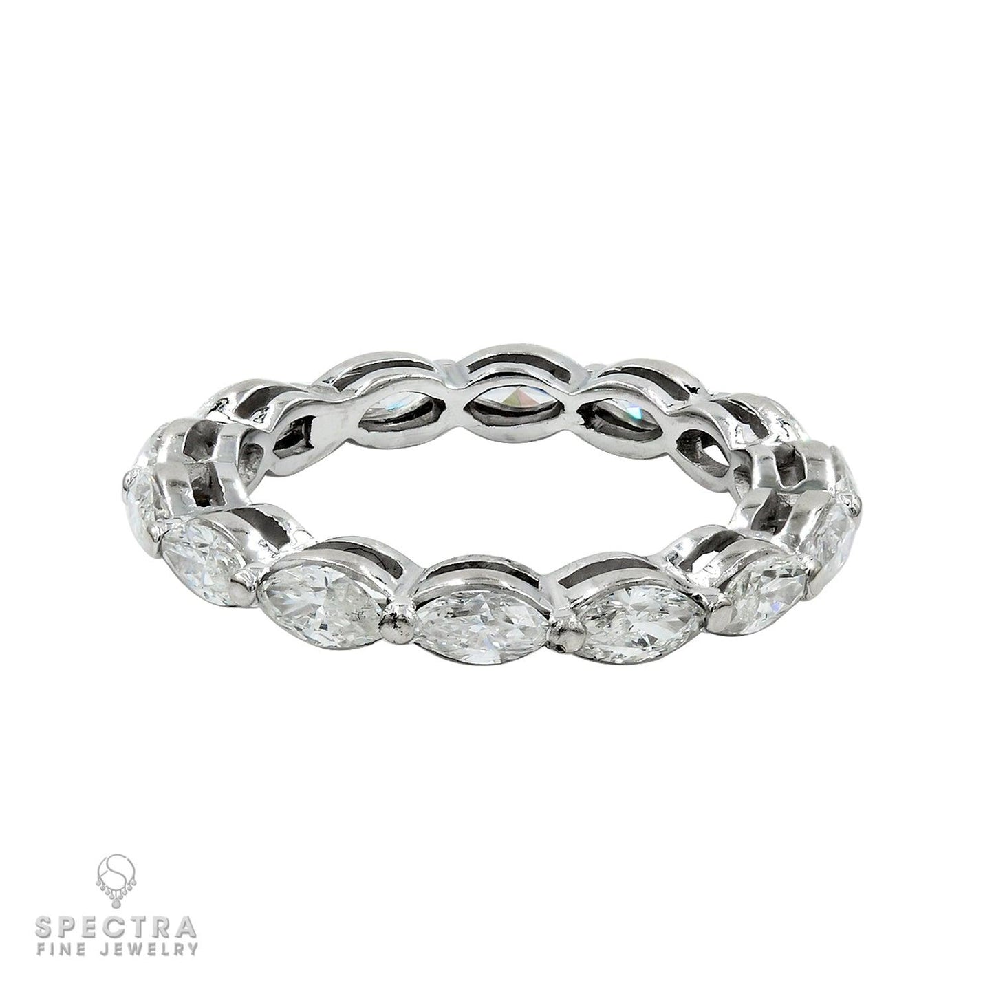 Spectra Fine Jewelry Diamond Marquise Eternity Wedding Band