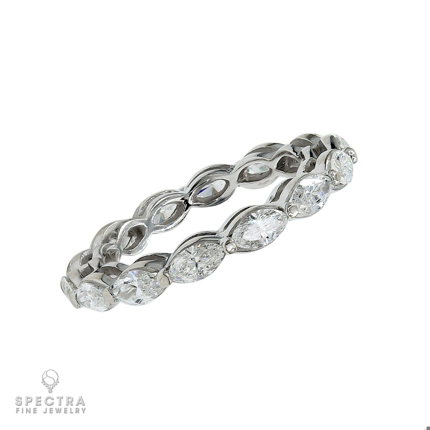 Spectra Fine Jewelry Diamond Marquise Eternity Wedding Band