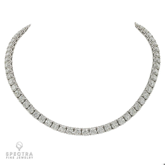 Spectra Fine Jewelry 47.60ct Diamond Tennis Necklace