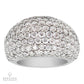 Spectra Fine Jewelry Diamond White Gold Bombé Ring