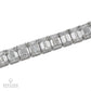 Spectra Fine Jewelry Emerald Cut Diamond Tennis Bracelet 27.95 cts.